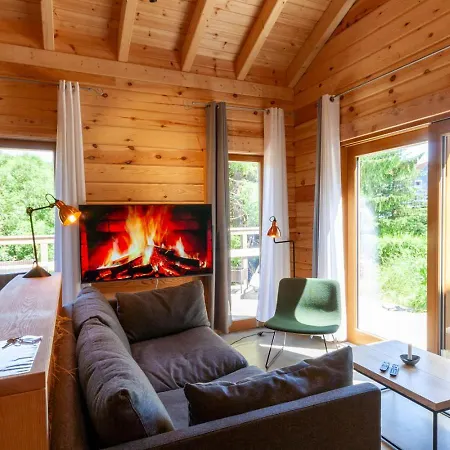 Blockhouse 8 Mit Sauna, Terrasse Und Grill Feriehus