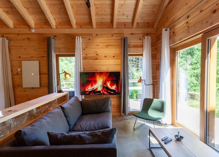 Blockhouse 8 Mit Sauna, Terrasse Und Grill Braunlage